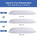 YZ HOME Memory Foam Full Body Pillow 20x54