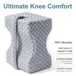 Knee Pillow for Side Sleepers and Pain Relief