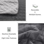 Reversible Ultrasonic Queen Bedding Set with Shams