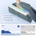 Adjustable Memory Foam Wedge Pillow for Legs