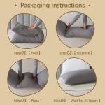 Inspire Crafter Soft Memory Foam Body Pillow