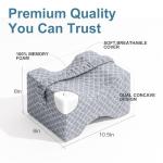 Knee Pillow for Side Sleepers and Pain Relief