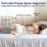 Memory Foam Knee Pillow for Side Sleepers