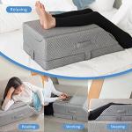 Cooling Adjustable Leg Wedge Pillow for Pain Relief