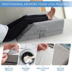 Cooling Adjustable Leg Wedge Pillow for Pain Relief