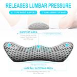 Memory Foam Lumbar Support Pillow for Back Pain