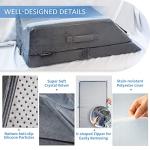 Adjustable Memory Foam Leg Elevation Pillow Set