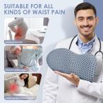 Kasney Lumbar Support Pillow for Back Pain Relief