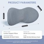 Kasney Lumbar Support Pillow for Back Pain Relief