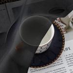 Black Sheer Curtains 84” Long for Bedroom