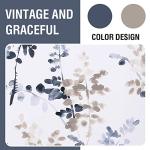 H.VERSAILTEX 63-Inch Floral Room Darkening Curtains