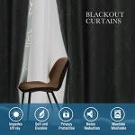 H.VERSAILTEX Sage Blackout Curtains with Twig Print