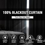 Light Sage 100% Blackout Curtains – 2 Panels Set