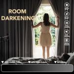 H.VERSAILTEX Room Darkening Blackout Curtains – 2 Panels