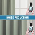 Light Sage 100% Blackout Curtains – 2 Panels Set