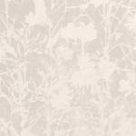 Ivory Floral Velvet Curtains, 96 Inches, 2 Panels