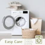 Blackout Curtains 84 Inches - Green Branch Print