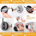 Battery Operated Wall Sconce Set with Remote