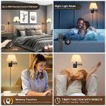 Plug-in Remote Control Adjustable Wall Sconce Lights