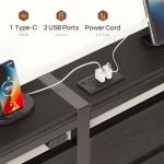 Rolanstar Queen Bed Frame with LED Lights