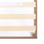 Mellow Naturalista 12-Inch Solid Wood Bed, Queen