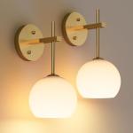 Wireless RGB Wall Sconces with Remote - Set of Two