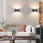 Black Modern LED Wall Sconce for Home