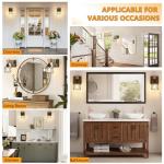 Dimmable Wall Sconces - Set of Two