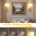 Wireless RGB Wall Sconces with Remote - Set of Two