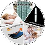 Teal Moroccan Tile Extra Wide Blackout Curtain