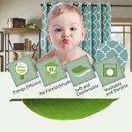 Teal Moroccan Tile Extra Wide Blackout Curtain