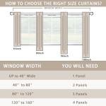 Blue Floral Blackout Curtains - 84 Inch Set