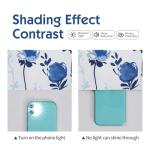 Floral Blackout Curtains - 84 Inch, 2 Panels