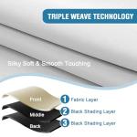 H.VERSAILTEX Thermal Insulated Blackout Curtains Set