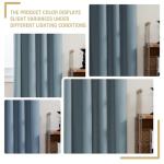 H.VERSAILTEX 100% Blackout Curtains - Set of 2