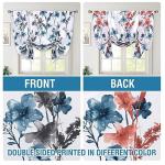 H.VERSAILTEX Double-Sided Blackout Tie-Up Curtains