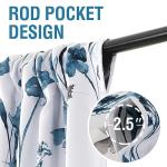 H.VERSAILTEX Double-Sided Blackout Tie-Up Curtains