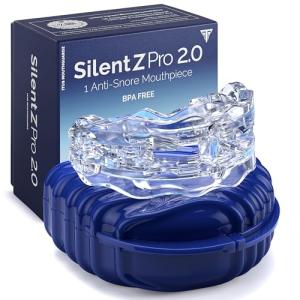 Itus Mouthguardz: SilentZPro 2.0 - USA Designed & FDA-Cleared Anti Snore Mouthpiece - Fully Adjustable Anti Snore Mouth Guard - Professional Patented Anti Snore Device, Small