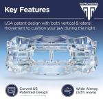 SilentZPro 2.0 – USA Designed FDA-Cleared Anti Snoring Mouthguards (Set of 2, Medium Size) – Fully Adjustable Anti Snore Mouthpieces with Patented Design for a Silent Night`s Sleep