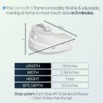 Somnofit-S Anti-Snore Mouth Guard by SnoreLessNow | Made in Switzerland | FDA Cleared | Most Comfortable Anti Snoring Mouthpiece | Sleep Tight Mouth Guard | Adjustable Snoring Solution for Men & Women