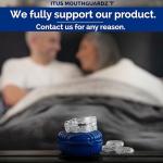 SilentZPro 2.0 – USA Designed FDA-Cleared Anti Snoring Mouthguard & Magnetic Nose Clips (Set of 3) – Fully Adjustable Anti Snore Mouthpiece with Patented Design for a Silent Night`s Sleep