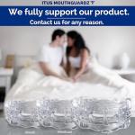Itus Mouthguardz: SilentZPro 2.0 - USA Designed & FDA-Cleared Anti Snore Mouthpiece - Fully Adjustable Anti Snore Mouth Guard - Professional Patented Anti Snore Device, Large