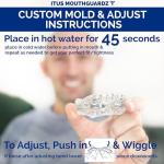 Itus Mouthguardz: SilentZPro 2.0 - USA Designed & FDA-Cleared Anti Snore Mouthpiece - Fully Adjustable Anti Snore Mouth Guard - Professional Patented Anti Snore Device, Small