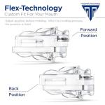 SilentZzz – USA-Designed & FDA-Cleared All EVA Anti Snoring Mouthguards (1+1 Backup) – Adjustable Anti Snore Mouthpieces with Patented Design for a Silent Night`s Sleep, Large Size