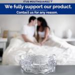 SilentZPro 2.0 – USA Designed FDA-Cleared Anti Snoring Mouthguards (Set of 2, Medium Size) – Fully Adjustable Anti Snore Mouthpieces with Patented Design for a Silent Night`s Sleep