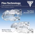 Itus Mouthguardz: SilentZPro 2.0 - USA Designed & FDA-Cleared Anti Snore Mouthpiece - Fully Adjustable Anti Snore Mouth Guard - Professional Patented Anti Snore Device, Medium