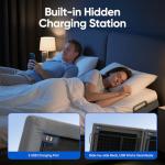 OTDMEL Adjustable Bed Frame Twin XL with Massage, Electric Bed Base Frame with Adjustable Legs, USB Ports, Wireless Remote, Zero Gravity & Anti-Snore, Twin XL