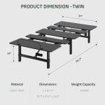 Softa Twin XL Adjustable Bed Frame with 10 Inch Gel Memory Foam Mattress, 900 Lbs Heavy Duty, USB, Zero Gravity, Wireless Remote, Memory Position, Anti-Snore, LED Night Light, Electric Bed Base