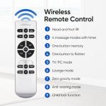 OTDMEL Adjustable Bed Frame Twin XL with Massage, Electric Bed Base Frame with Adjustable Legs, USB Ports, Wireless Remote, Zero Gravity & Anti-Snore, Twin XL