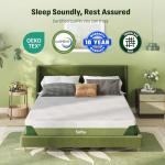 Softa Twin XL Adjustable Bed Frame with 8 Inch Gel Memory Foam Mattress, 900 Lbs Heavy Duty, USB, Zero Gravity, Wireless Remote, Memory Position, Anti-Snore, LED Night Light, Electric Bed Base